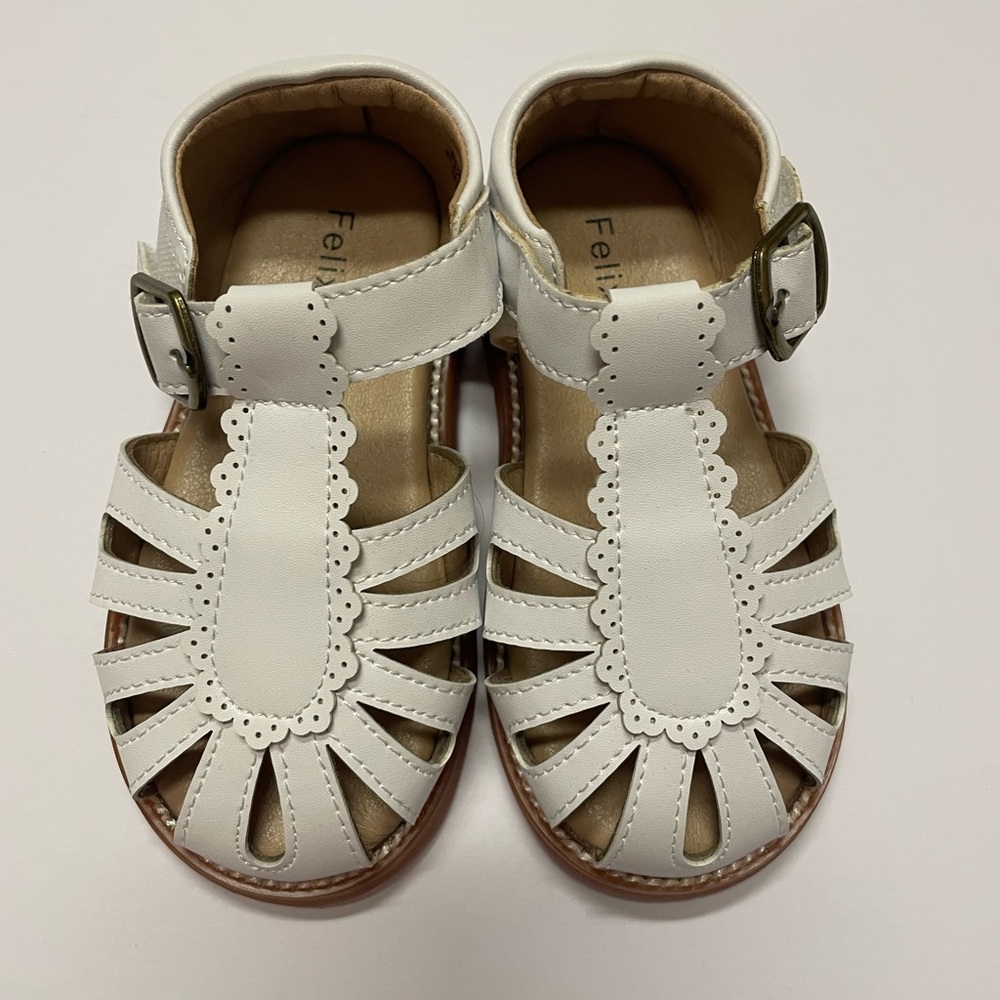 Felix & flora toddler girls Sandals white size 7/15.2 cm